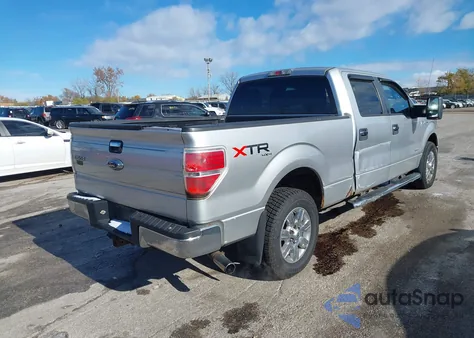 2012 Ford F-150 Xlt from USA, damaged, VIN 1FTFW1ET9CFA63813